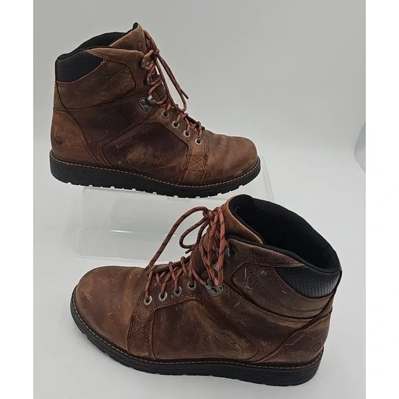 Wolverine Hellcat Ultraspring Wedge W880184 Men's US 12 M Boots Brown Leather - Picture 1 of 7